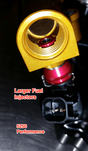 Larger Fuel Injectors