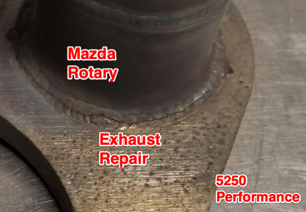 Mazda Rotary Exhaust Repair