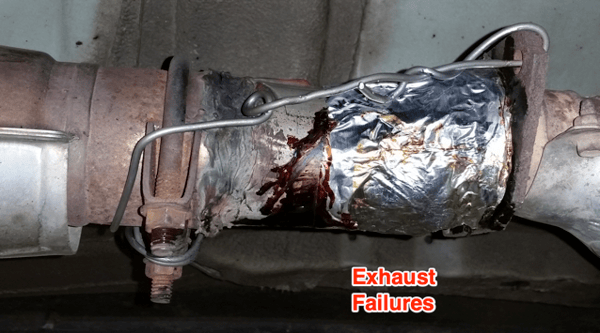 Exhaust Fabrication Failures