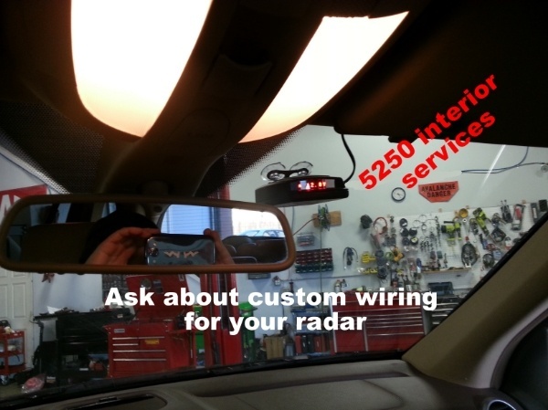 Custom interior wiring