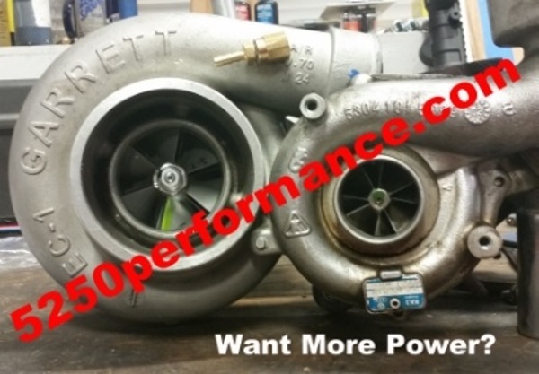 larger turbo install